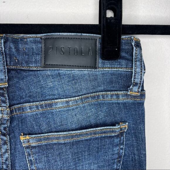 pistola high rise distressed skinny jeans - Picture 6 of 7